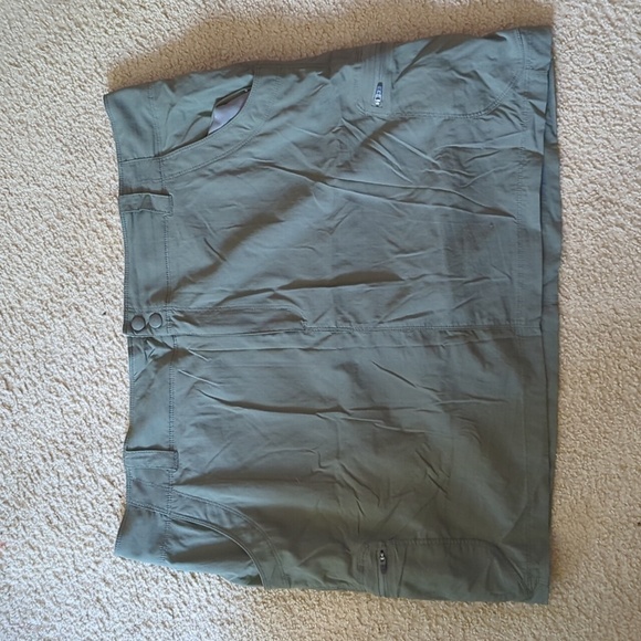 L.L Bean Green Athletic Athleisure Skirt Size 18 Regular - Picture 1 of 8